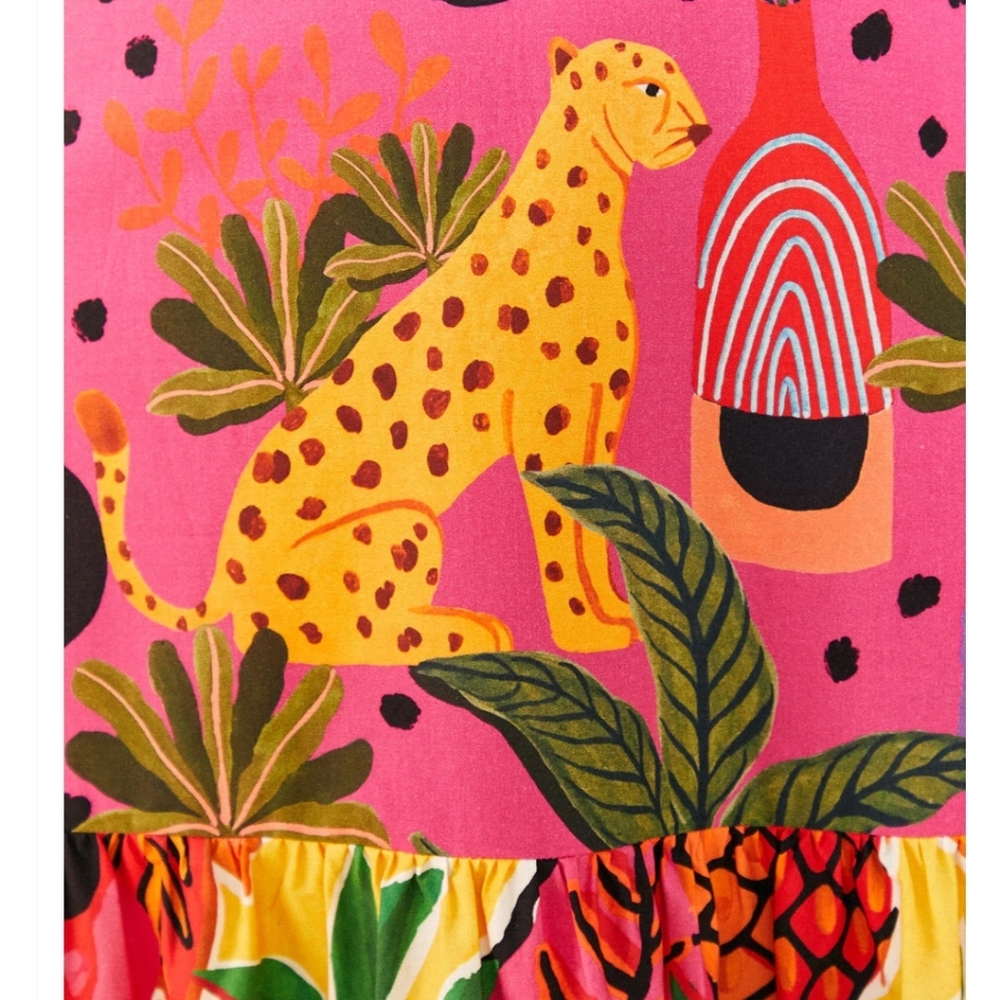 FARM Rio Vibrant Tropical Maxi Dress - Picture 7 of 7